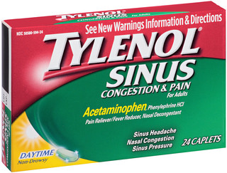 TYLENOL® Sinus Congestion & Pain for Adults Daytime Non-Drowsy