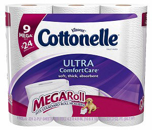 Cottonelle Bath Tissue Ultra Mega Roll