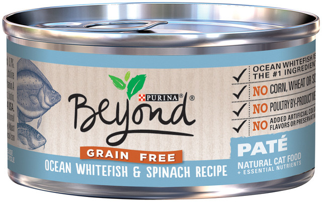 Beyond Grain Free Ocean Whitefish & Spinach 