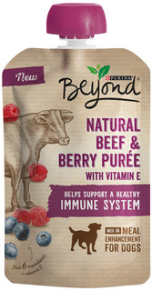 Beyond Natural Beef & Berry Puree with Vitamin E Mix