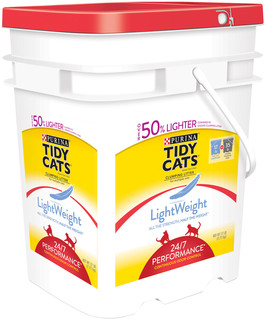 Tidy Cats LightWeight Clumping Litter 24/7 Performance for Multiple Cats