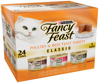 Fancy Feast Classic Poultry & Beef Feast Variety Pack