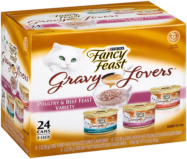 Fancy Feast Gravy Lovers Poultry & Beef Feast Variety Pack