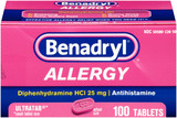Benadryl® Allergy 25mg Ultratab®
