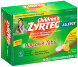Children's Zyrtec® Allergy Dissolve Tabs™