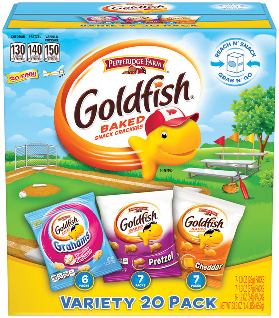 Pepperidge Farm® Goldfish® crackers, 20 ct.