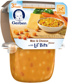 Gerber® 3rd Foods® Mac & Cheese Dinner with Lil' Bits™