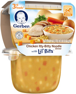Gerber® 3rd Foods® Chicken Itty-Bitty Noodle Dinner with Lil' Bits™