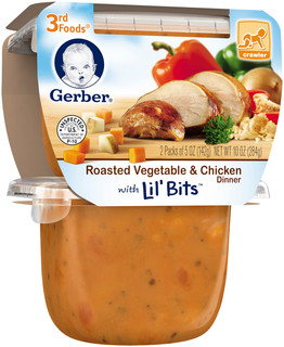 Gerber® 3rd Foods® Roasted Vegetable & Chicken Dinner with Lil' Bits™