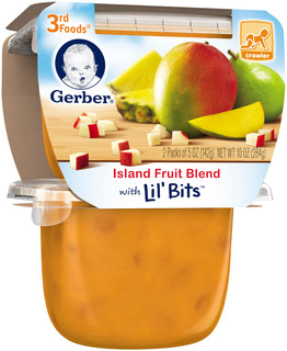 Gerber® 3rd Foods® Island Fruit Blend with Lil' Bits™