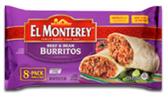 El Monterey FAMILY PACK - Beef & Bean Burritos