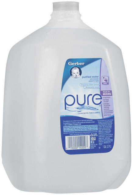 Gerber Pure Water 1 Gallon (Tapered Size) 
