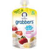 Gerber® Grabbers Fruit and Yogurt Squeezable Puree, Strawberry Banana