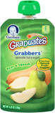 Gerber® Graduates® Grabbers™ Pear & Squash Squeezable Fruit & Veggies