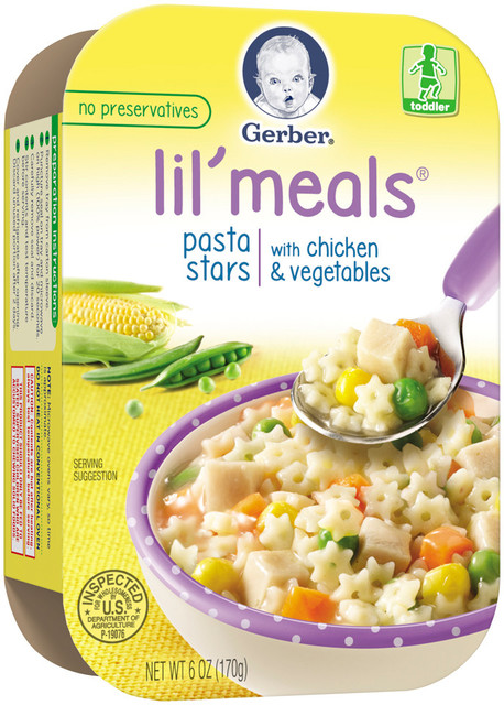 Gerber® Graduates® Pasta Stars with Chicken & Vegetables Lil' Meals™