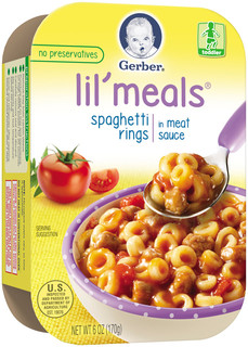 Gerber® Graduates® Spaghetti Rings in Meat Sauce Lil' Meals™