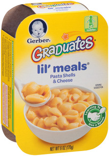 Gerber® Graduates® Lil' Meals™ Pasta Shells & Cheese