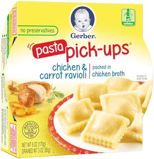 Gerber® Graduates® Pasta Pick-Ups® Chicken & Carrot Ravioli
