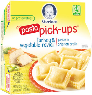 Gerber® Graduates® Pasta Pick-Ups® Turkey & Vegetable Ravioli