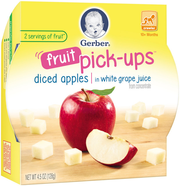 Gerber® Graduates® Fruit & Vegetable Pick-Ups™ Diced Apples