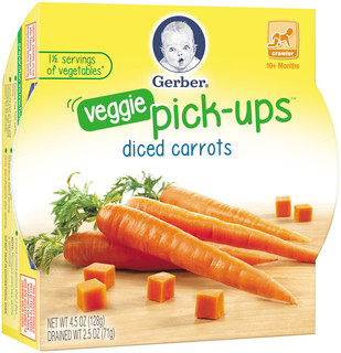 Gerber® Graduates® Fruit & Vegetable Pick-Ups™ Diced Carrots