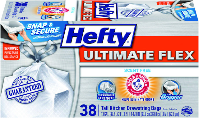 Hefty® Ultimate Flex™ Scent Free Trash Bags