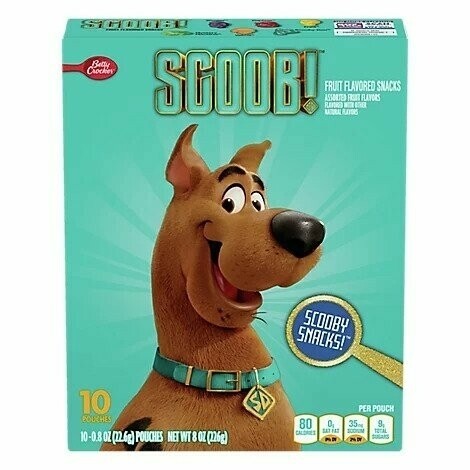 Scooby Doo Fruit Snacks