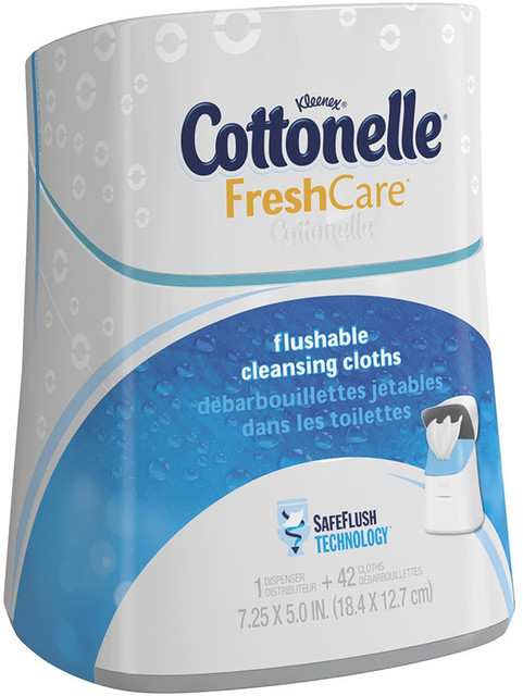 Cottonelle Fresh Care Moist Wipes Dispenser