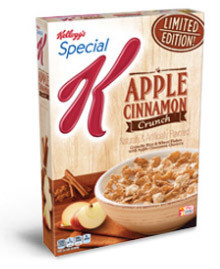 LIMITED EDITION Special K Cereal - Apple Cinnamon Crunch