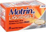 Motrin®IB Liquid Capsules