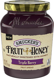 Smucker's® Fruit & Honey Triple Berry Fruit Spread