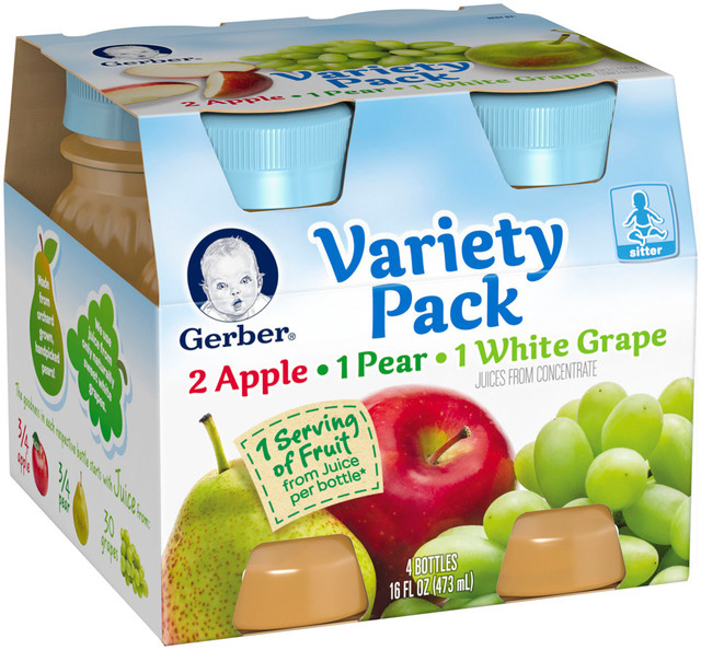 Gerber® Fruit Juice Variety Pack