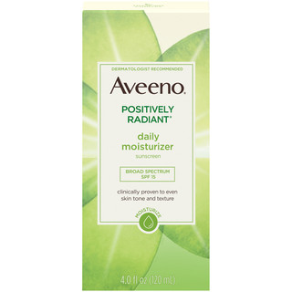 Aveeno® Positively Radiant® Daily Moisturizer SPF 15