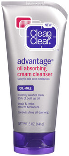Clean & Clear® Advantage® Oil Absorbing Cream Acne Medication