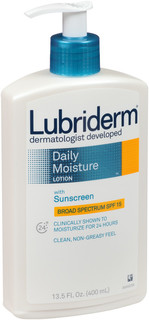 Lubriderm® Moisturizer with Sunscreen SPF 15 Daily Moisture Lotion