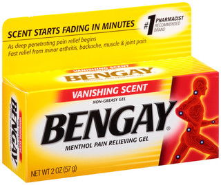Bengay® Vanishing Scent Non-Greasy Menthol Pain Relieving Gel