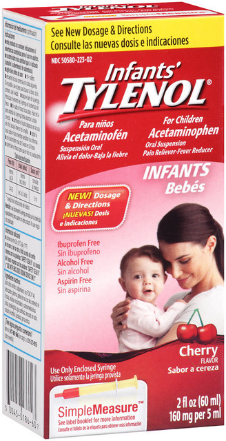 Infants' Tylenol® Pain Reliever-Fever Reducer Cherry Flavo