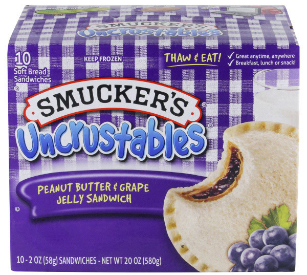 Smucker's® Uncrustables® Peanut Butter & Grape Jelly Sandwiches