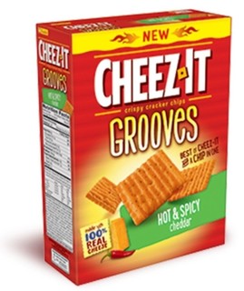 Cheez-It GROOVES Hot & Spicy Cheddar