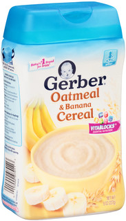 Gerber® Oatmeal & Banana Cereal
