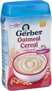 Gerber® Oatmeal Single Grain Cereal