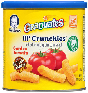 Gerber® Graduates® Lil' Crunchies® Garden Tomato