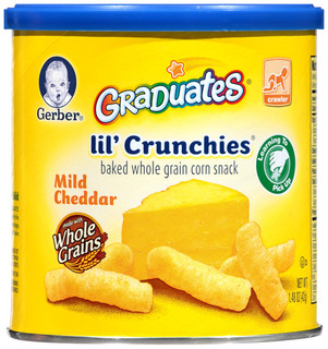 Gerber® Graduates® Lil' Crunchies® Mild Cheddar
