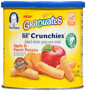 Gerber® Graduates® Lil' Crunchies® Apple & Sweet Potato