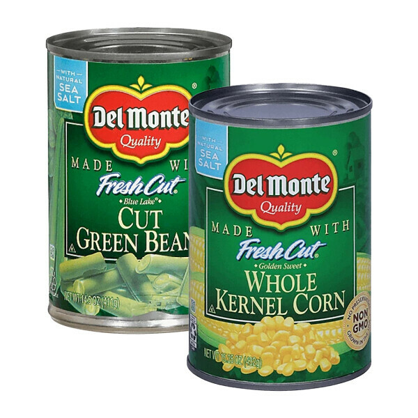 Del Monte® Green Beans & Corn