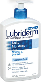 Lubriderm® Normal to Dry Skin Fragrance Free Daily Moisture