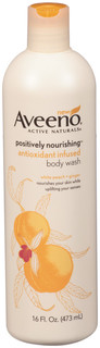 Aveeno® Antioxidant Infused Body Wash White Peach + Ginger Positively Nourishing™