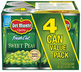 Del Monte® Sweet Peas - 4 Can Value Pack
