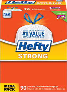Hefty® Strong Tall Kitchen Trash Bags