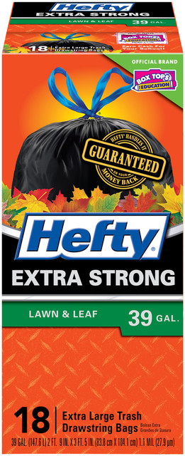 Hefty® Lawn & Leaf Trash Bags